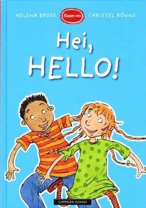 Omslag: "Hei, Hallo!" av Helena Bross