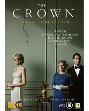 Omslag: "The crown. The complete fifth season" av Lesley Manville