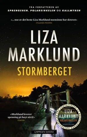Omslag: "Stormberget" av Liza Marklund