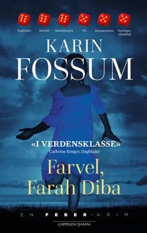 Omslag: "Farvel, Farah Diba" av Karin Fossum