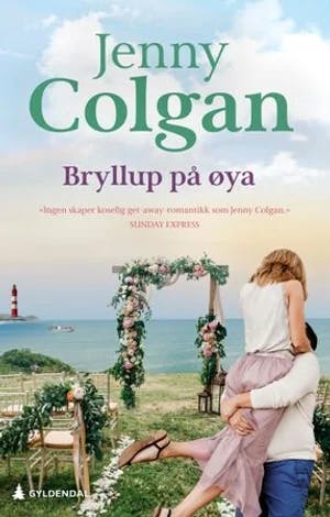 Omslag: "Bryllup på øya" av Jenny Colgan