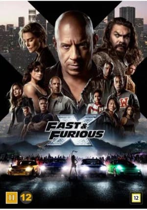 Omslag: "Fast & furious X" av Vin Diesel